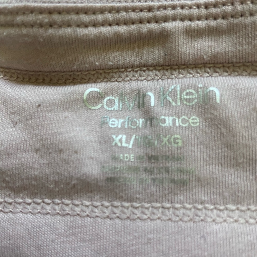 Calvin Klein Women’s Performance Light Pink Joggers Size XL - Picture 5 of 7
